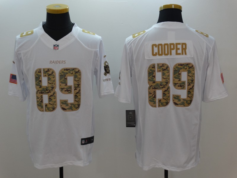Men's Las Vegas Raiders Amari Cooper #89 White Alternate Jersey